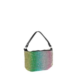 Pochette fiesta negra con brillantes GB