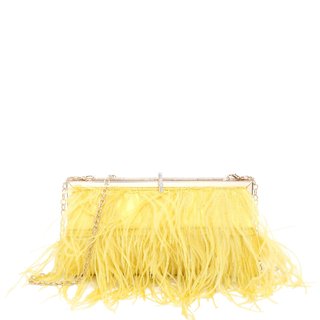 GB feather party bag