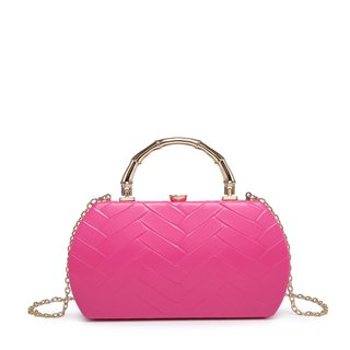 Pochette engraved zigzag GB