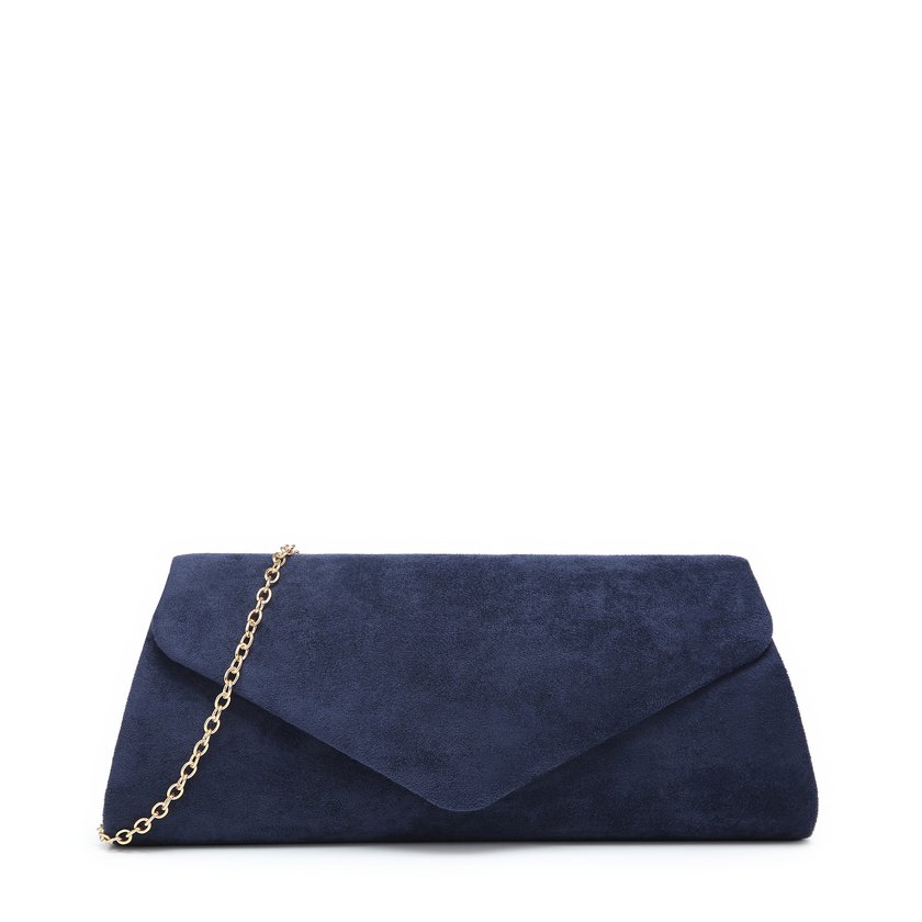 Pochette géométrique velours GB