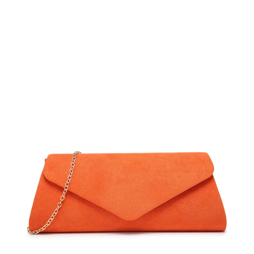 Pochette géométrique velours GB