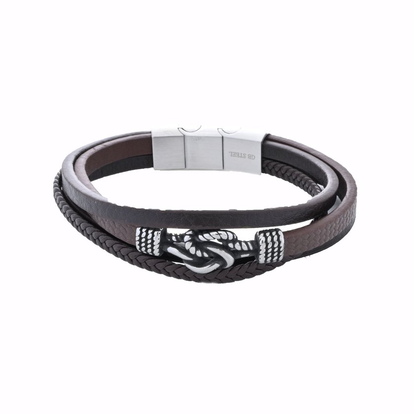 Pulseira de Homem em couro