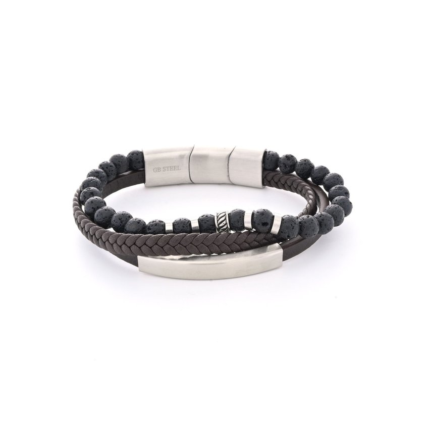 Pulseira de Homem em couro