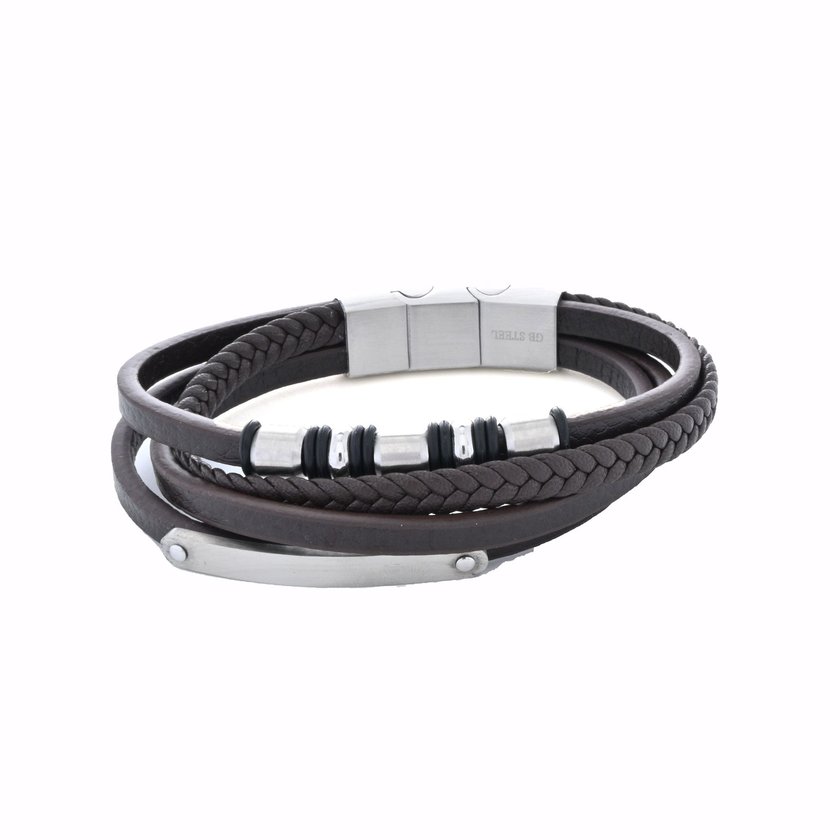 Pulseira de Homem em couro