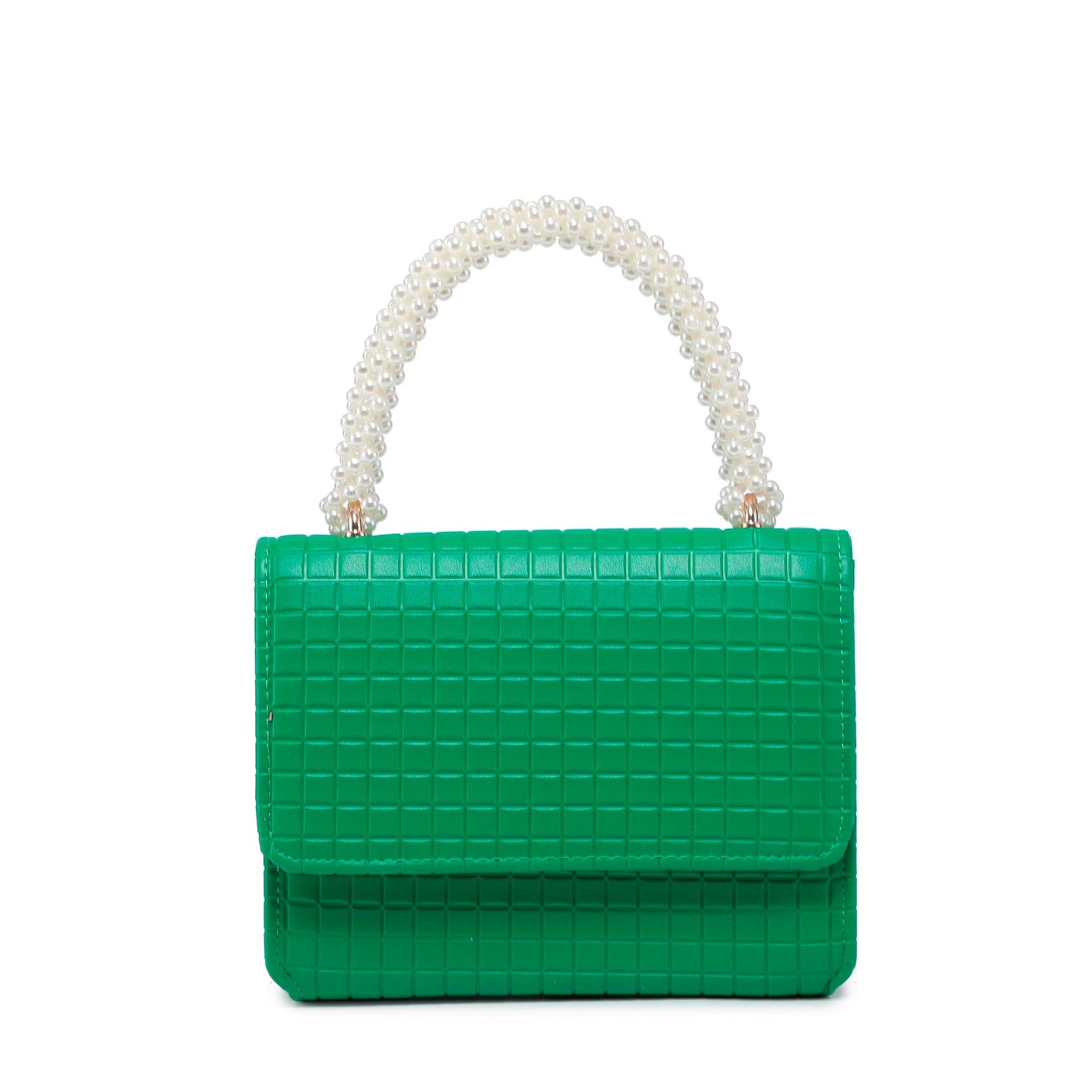 Pochette with strap pearls GB