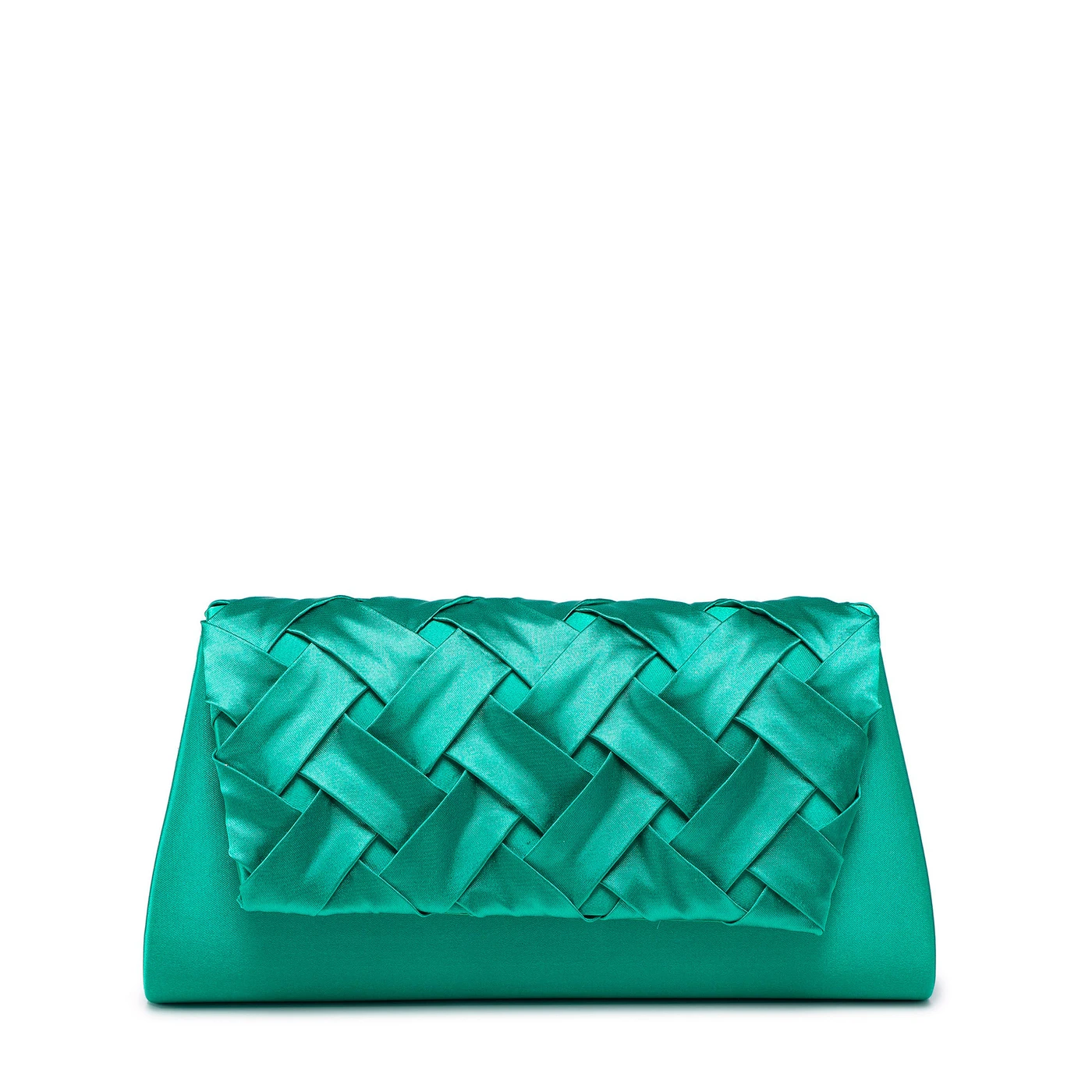 Bolso de fiesta tipo sobre satinado GB