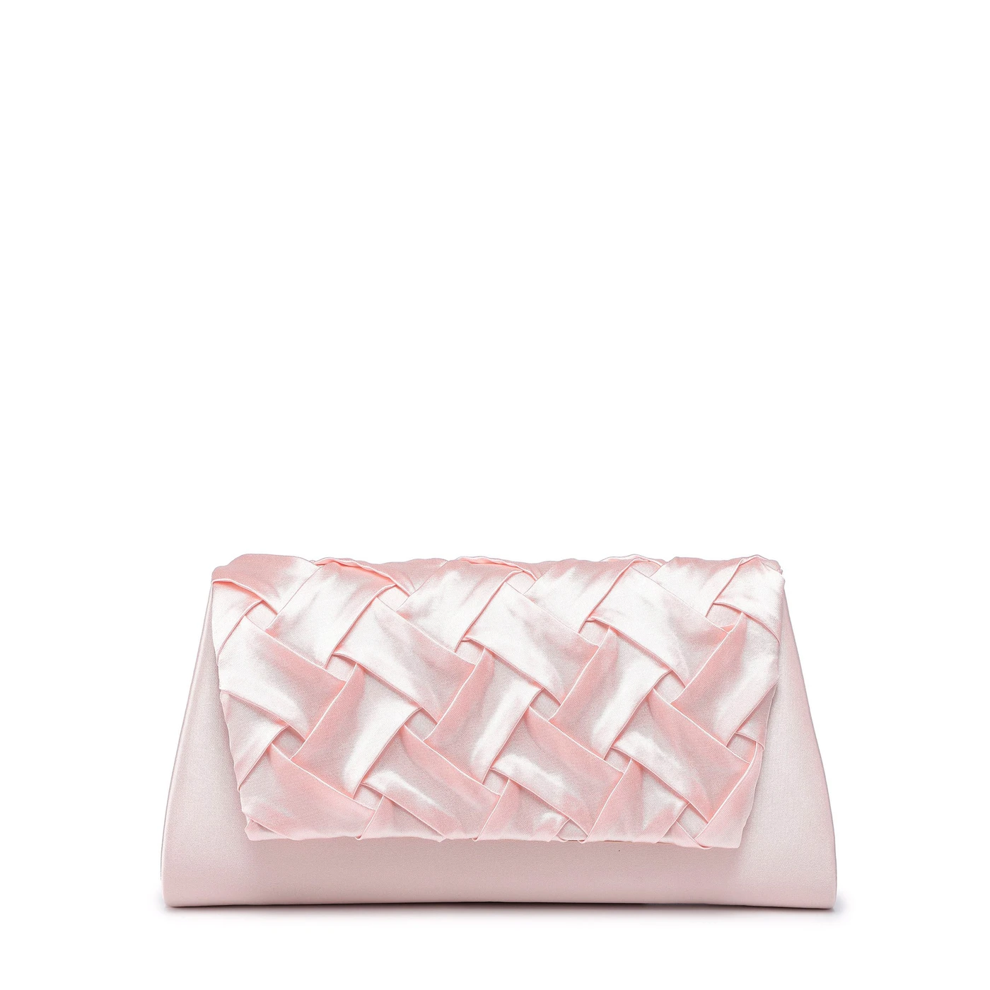 Bolso de fiesta tipo sobre satinado GB