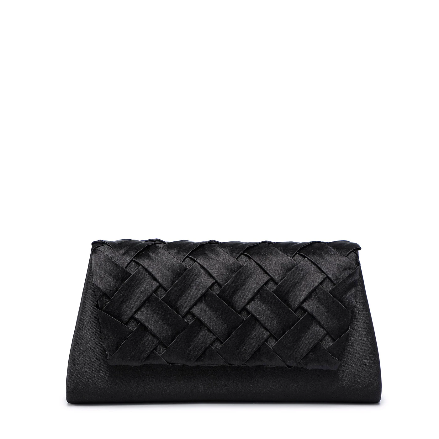 Bolso de fiesta tipo sobre satinado GB