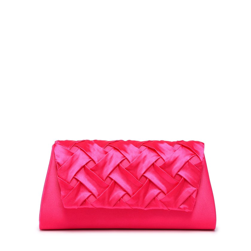 Bolso de fiesta tipo sobre satinado GB