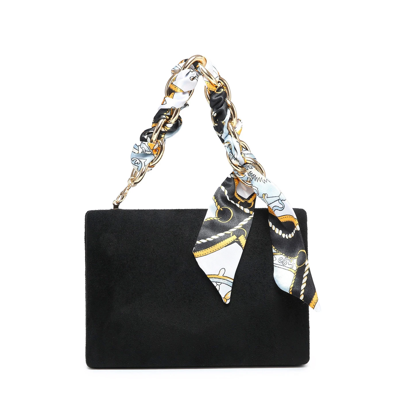 Sac de fête carré avec foulard GB