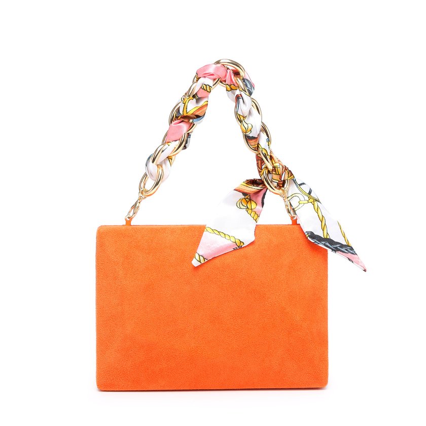 Square party bag with scarf GB