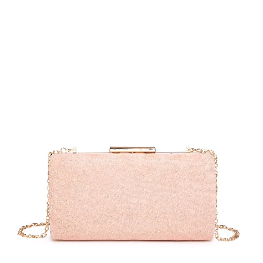 Pochette rectangular with shoulder strap GB