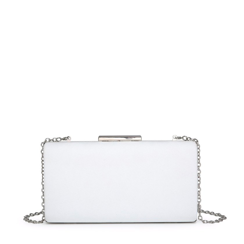 Pochette rectangular with shoulder strap GB