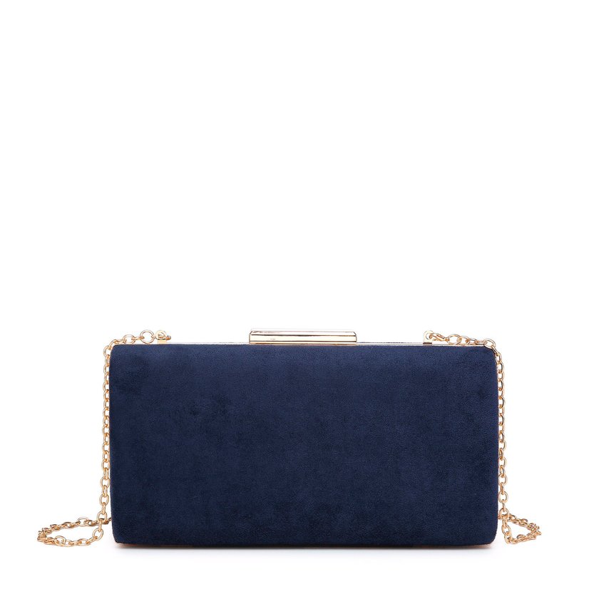 Pochette rectangular with shoulder strap GB