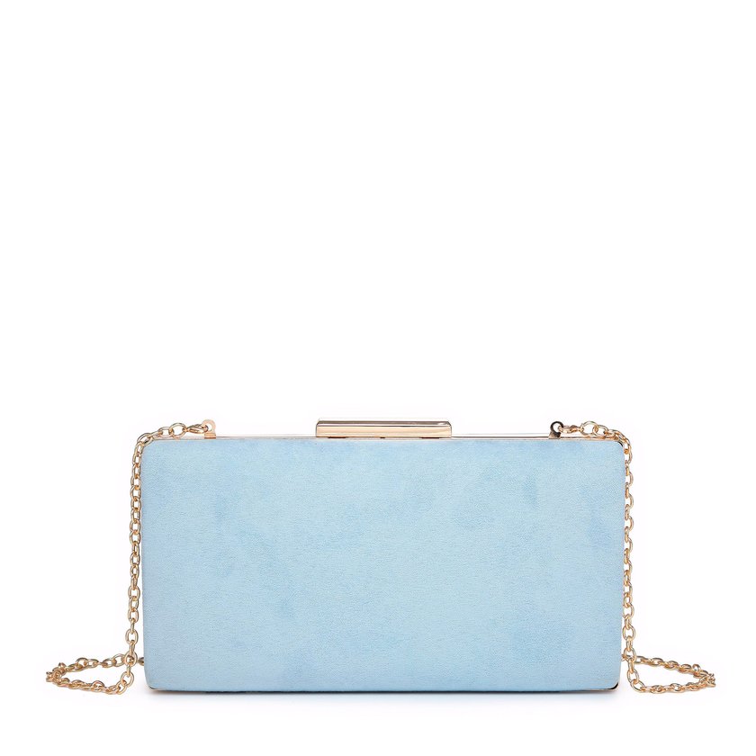 Pochette rectangular with shoulder strap GB