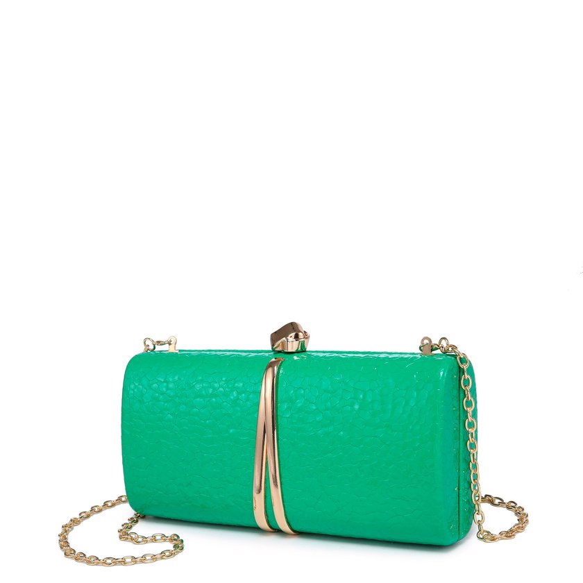 Pochette détail métallique GB