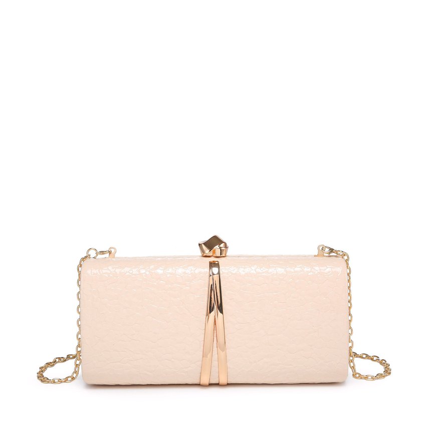 Pochette party metallic detail GB