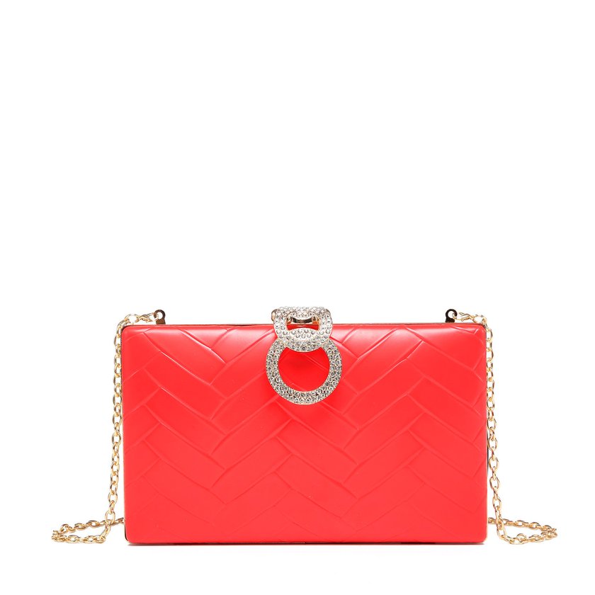 Pochette brillantes grabado zigzag GB