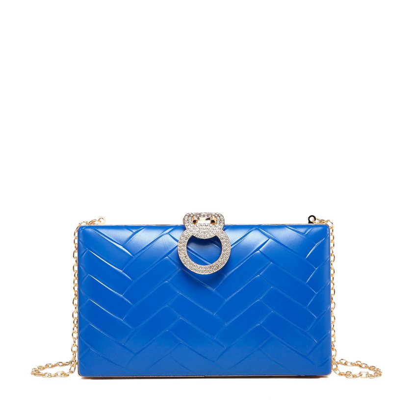 Pochette brilliants engraved zigzag GB