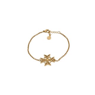 Glamour bracelet with Maltese cross