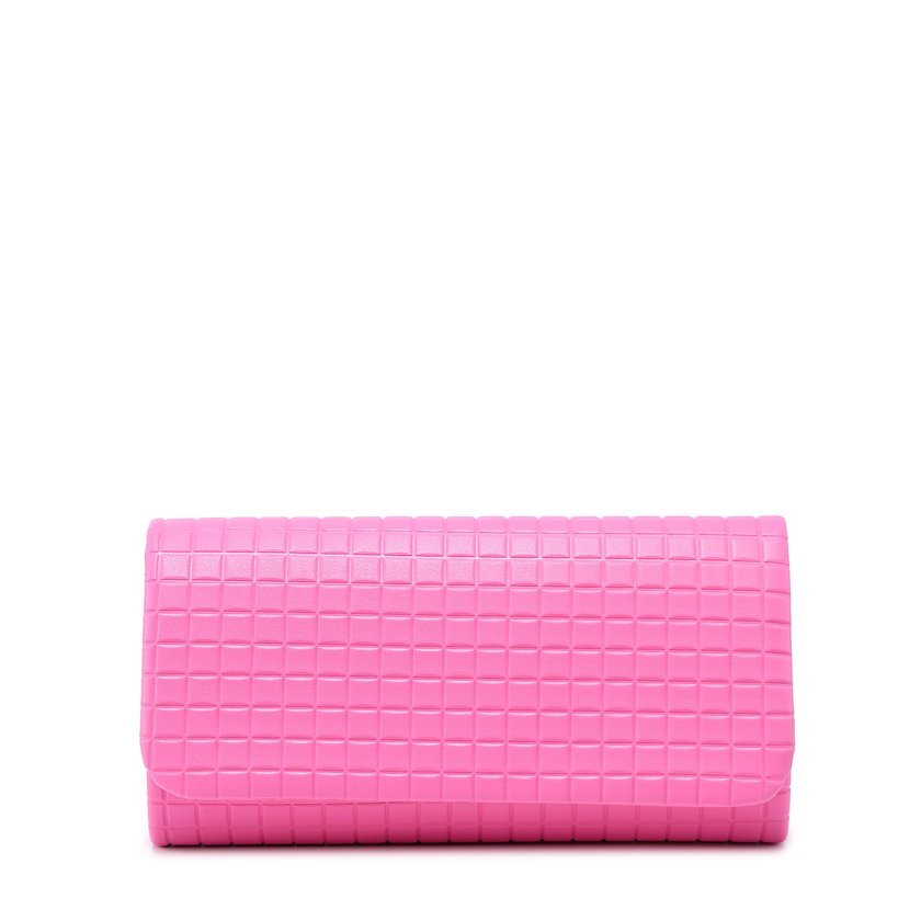 Checkered party bag with chain handle GB