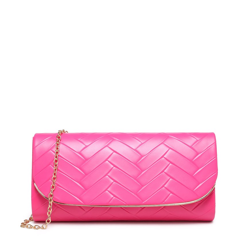 Bolso de fiesta con sobre texturizado GB