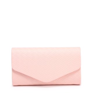 Pochete envelope zigzag com alça em corrente GB