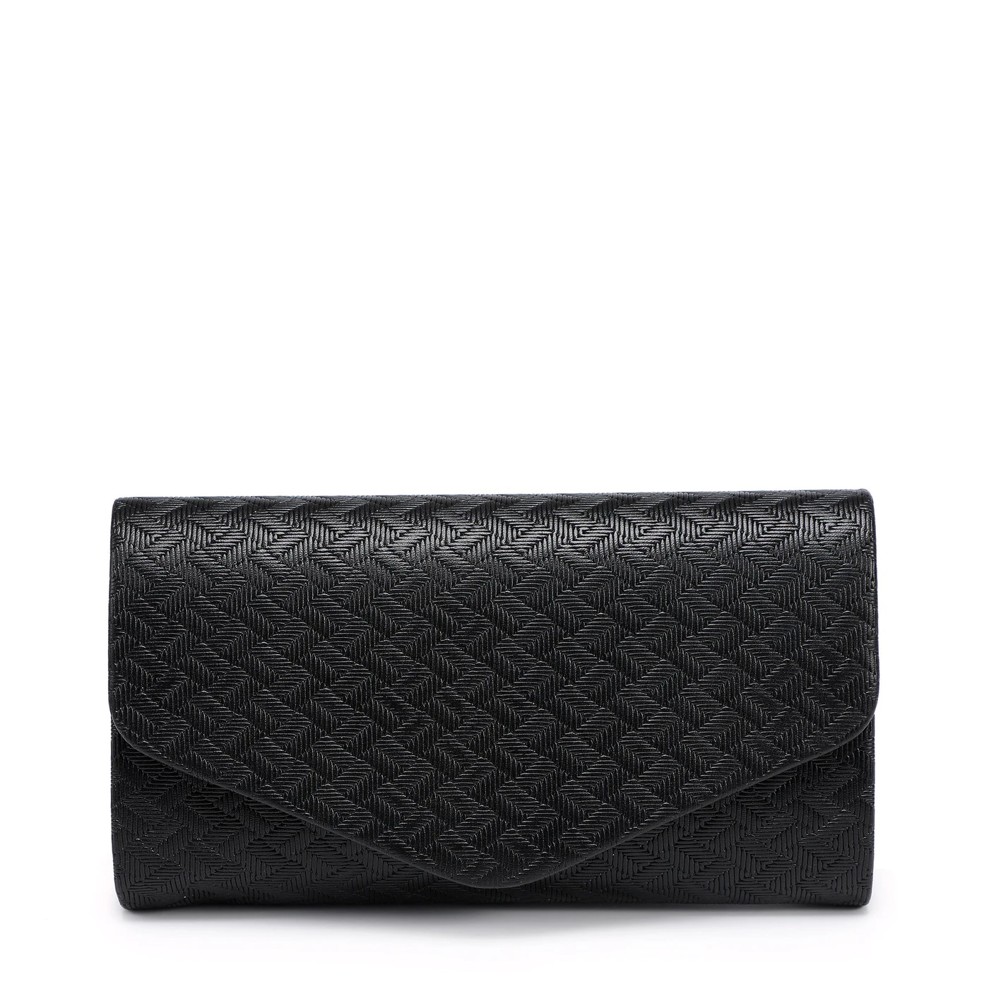 Borsa da festa a busta a zig zag con tracolla a catena GB