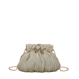 Sac de fête en tissu pailleté avec fermeture à pression GB