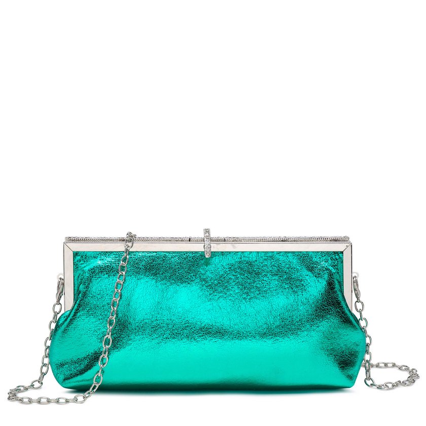 Women's clutch with glitter