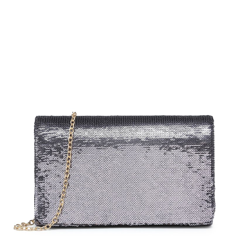Bolso de fiesta tipo sobre de lentejuelas GB