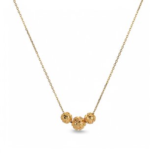 Collier en plaqué or bolsa de viana GB
