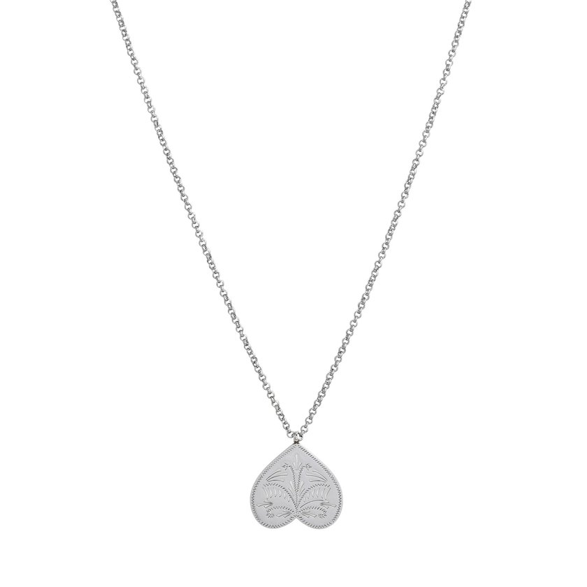 Glamour necklace with inverted heart