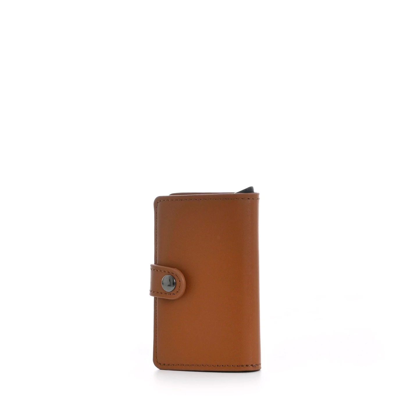 Porte-cartes en cuir avec séparateur de pièces GB