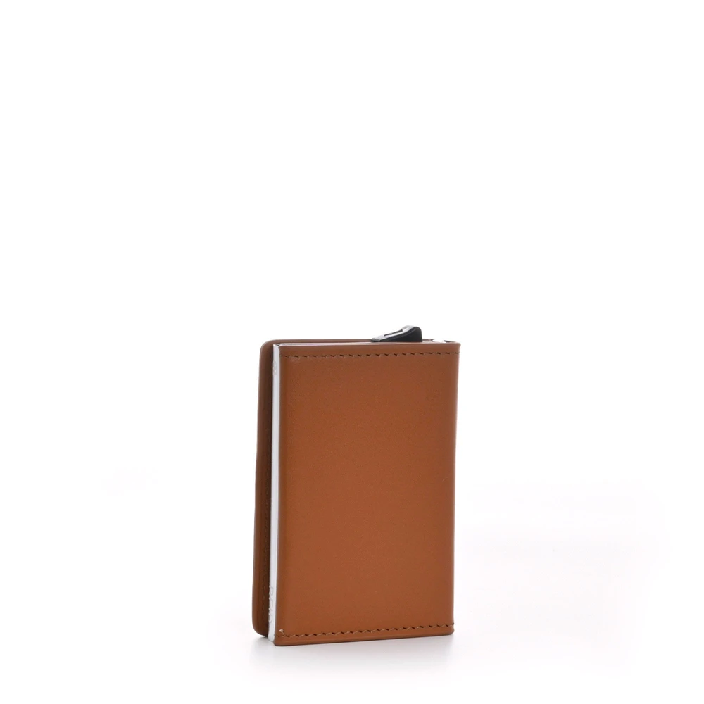 Porte-cartes en cuir avec fermeture magnétique GB