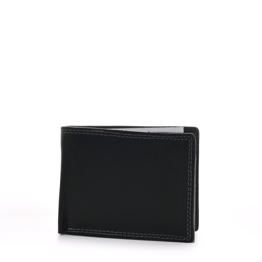 Cartera de hombre con costura GB