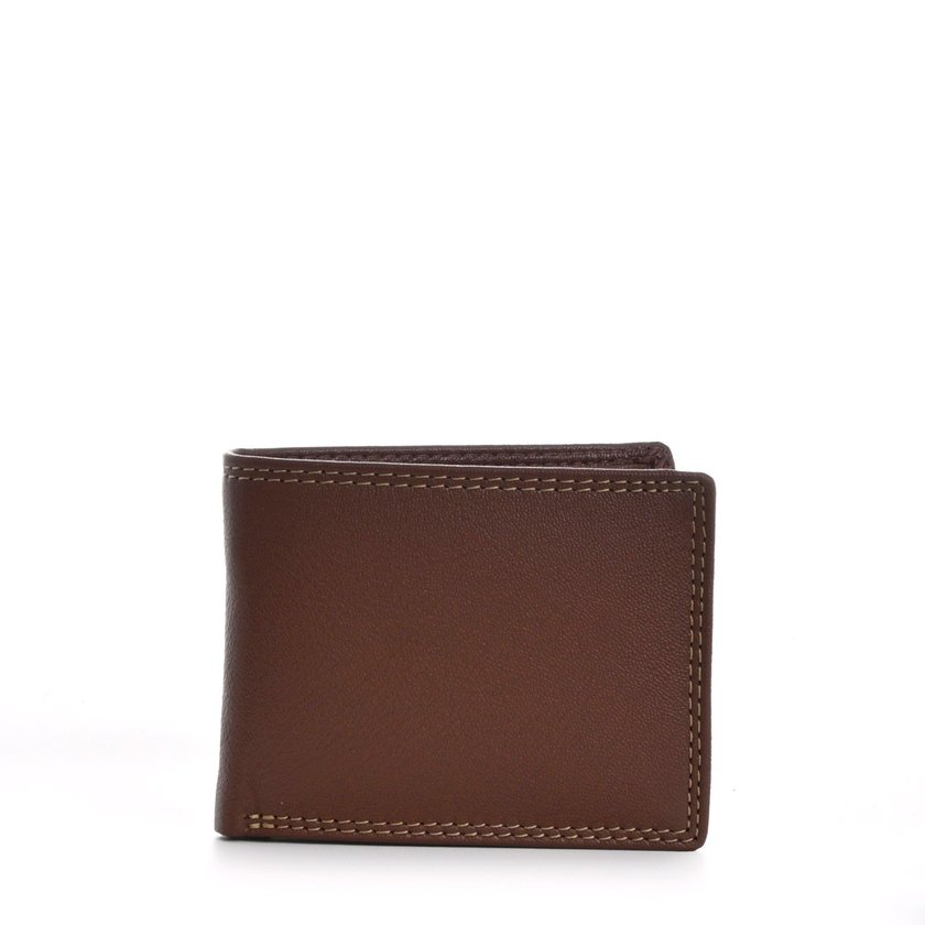Cartera de hombre con costura GB