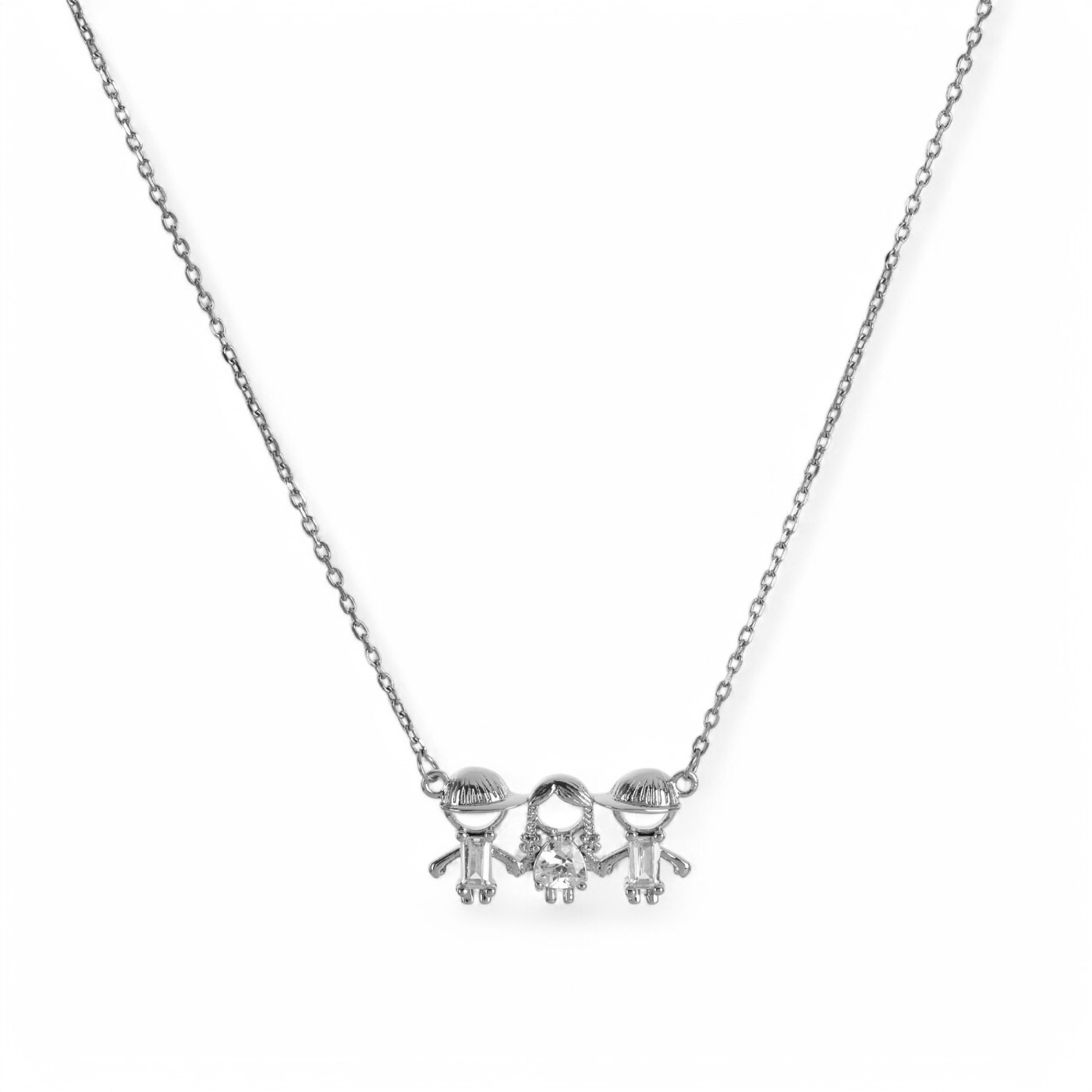Collar BeLove con dos niños y una niña