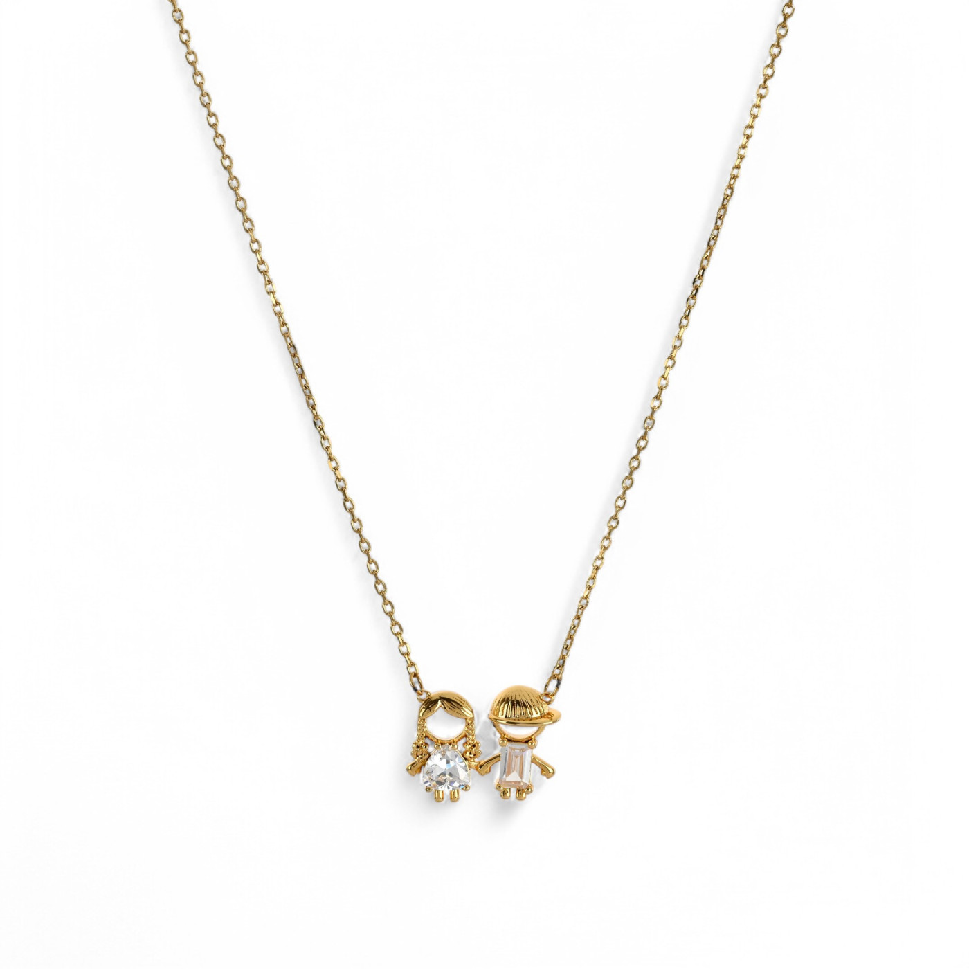 Collar BeLove con colgante casal