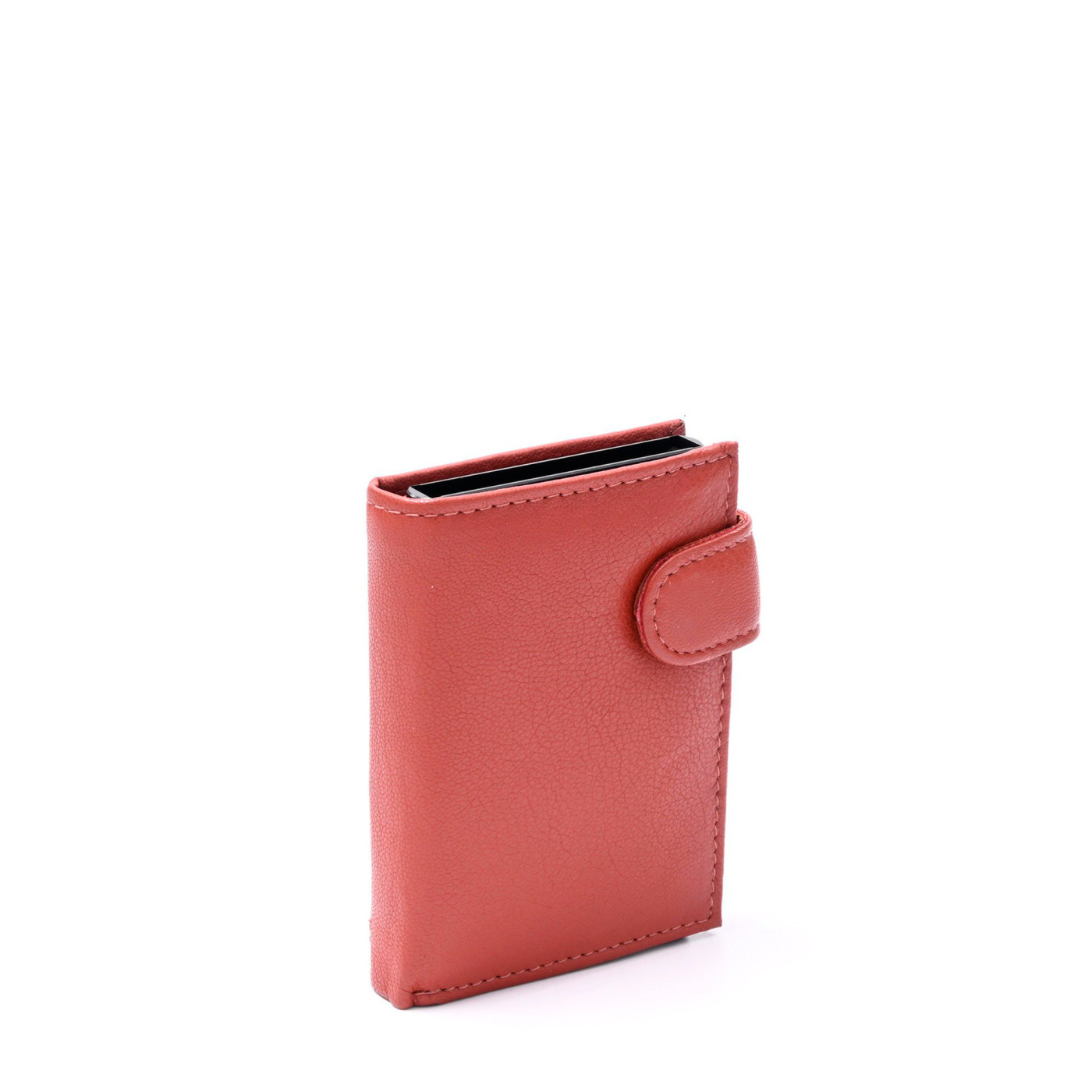 Porte-cartes automatique en cuir GB