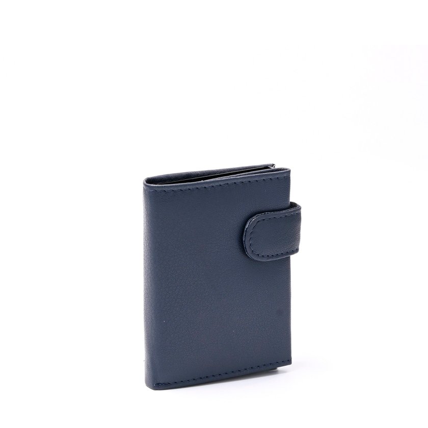 Men's leather card holder with GB pocket