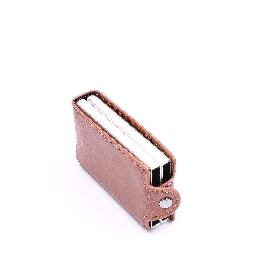 Double card holder with lock GB