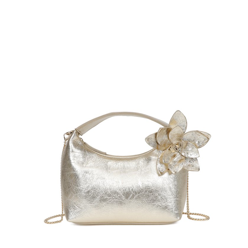 Handbag with flower