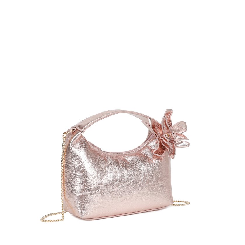 Handbag with flower