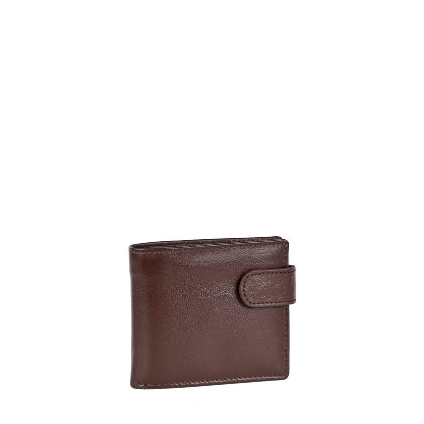 Portefeuille homme avec bouton GB