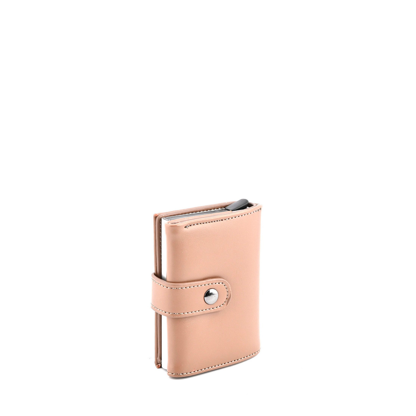 Porte-carte marron en cuir GB