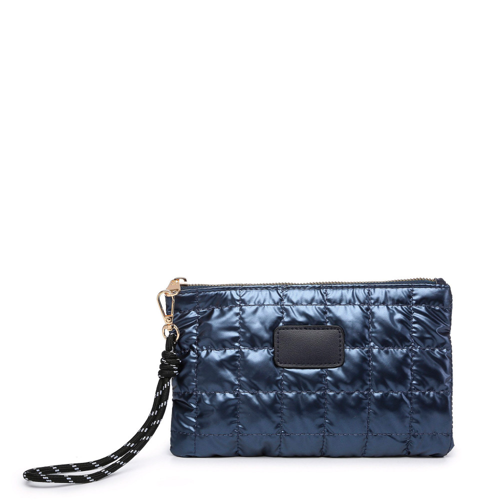 Cartera acolchado con cremallera GB