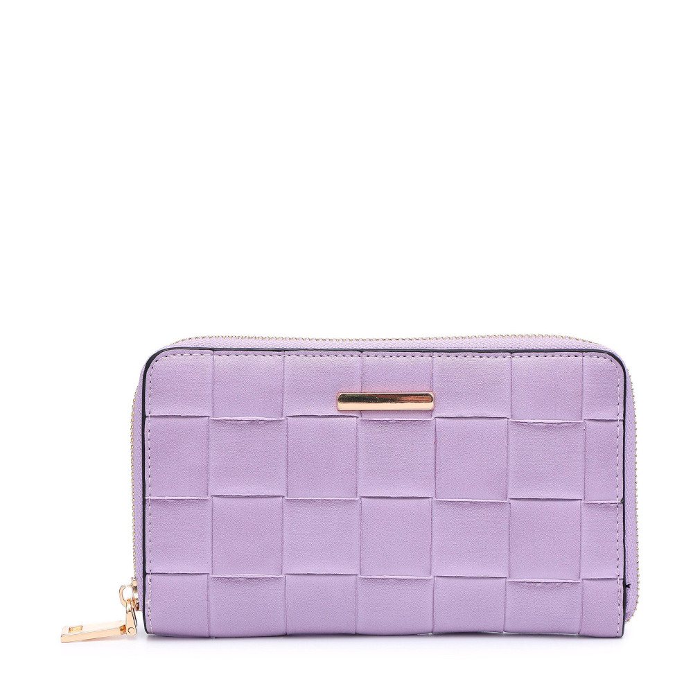 Cartera trenzado con cremallera GB