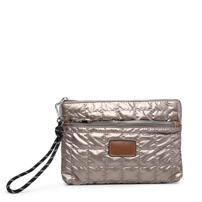 Cartera acolchada con dos particiones GB