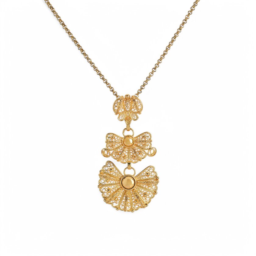 Collier Encantos avec nœud traditionnel